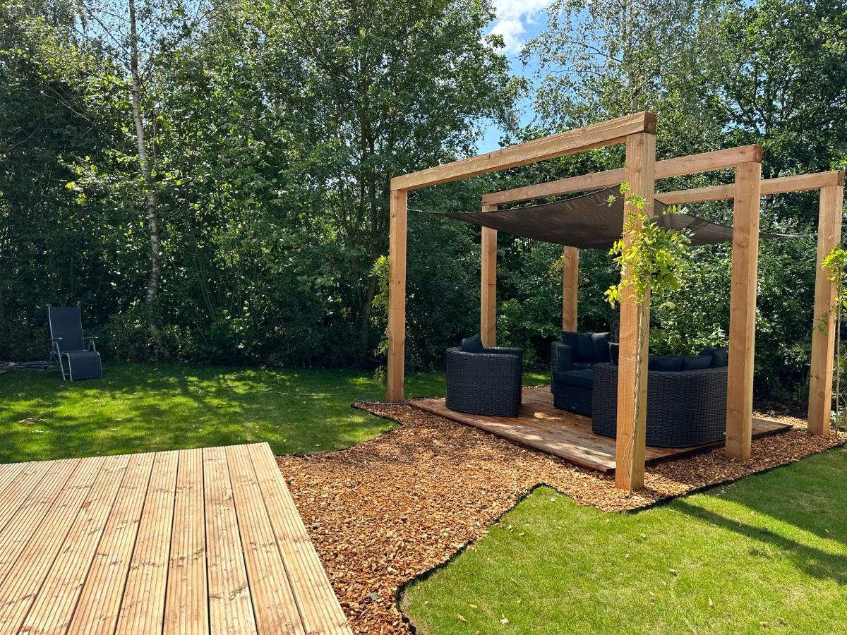 Chalet De Blauwe Regen Balkbrug Ngoại thất bức ảnh